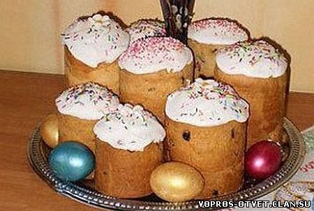 вознесение христово пасхальный куличики